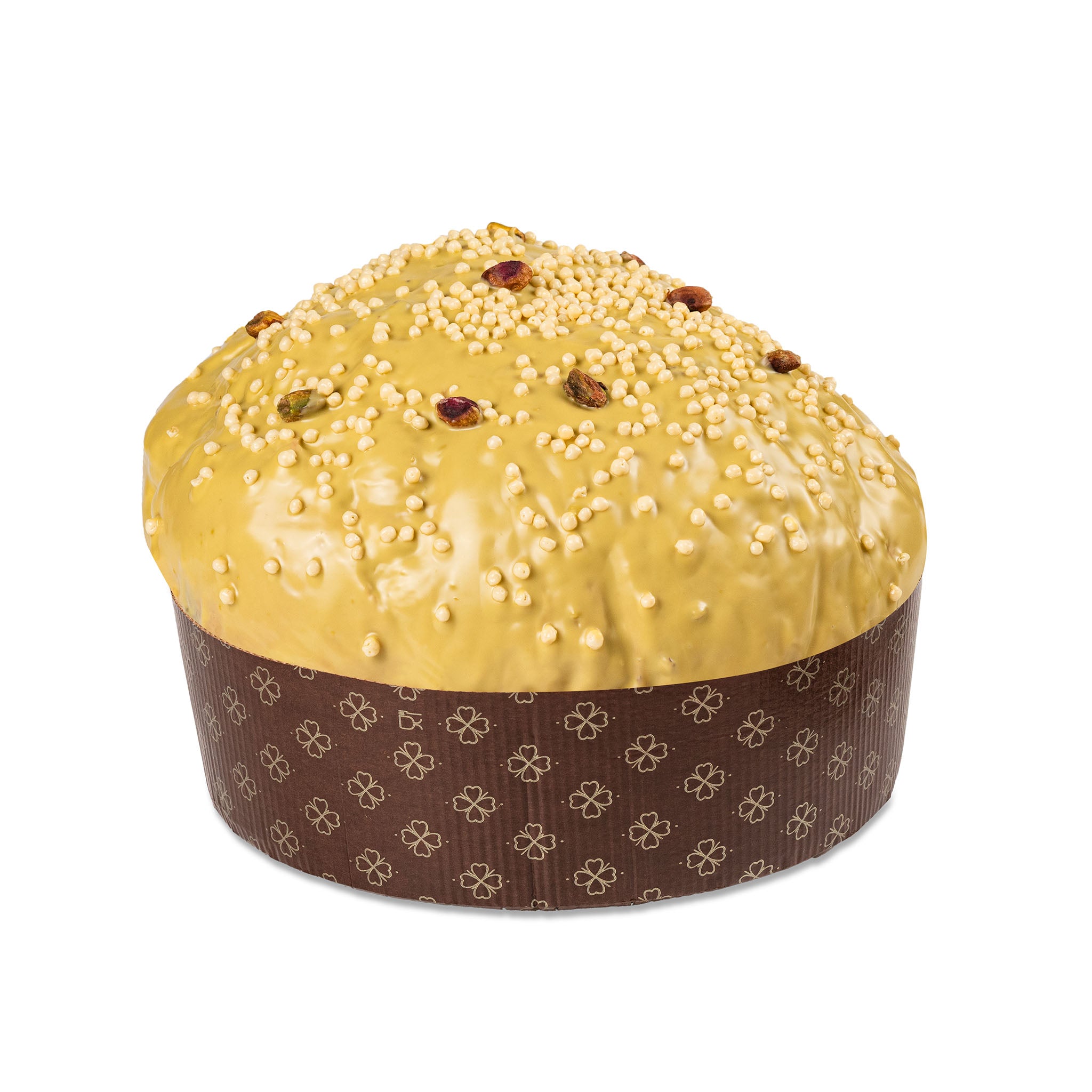 Panettone Artigianale gusto Pistacchio e Cioccolato bianco